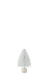 Kerstboom Deco Glitter Wits  - (97724)